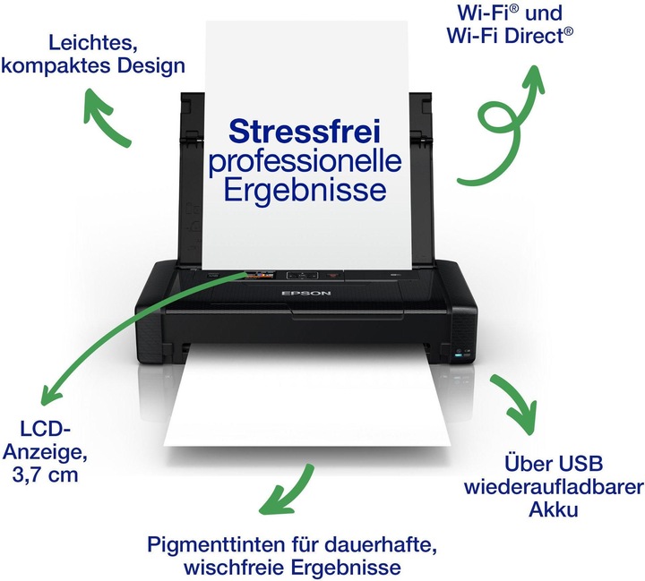 Produktbild Epson WF-110W Workforce (Tintenpatrone, Farbe)