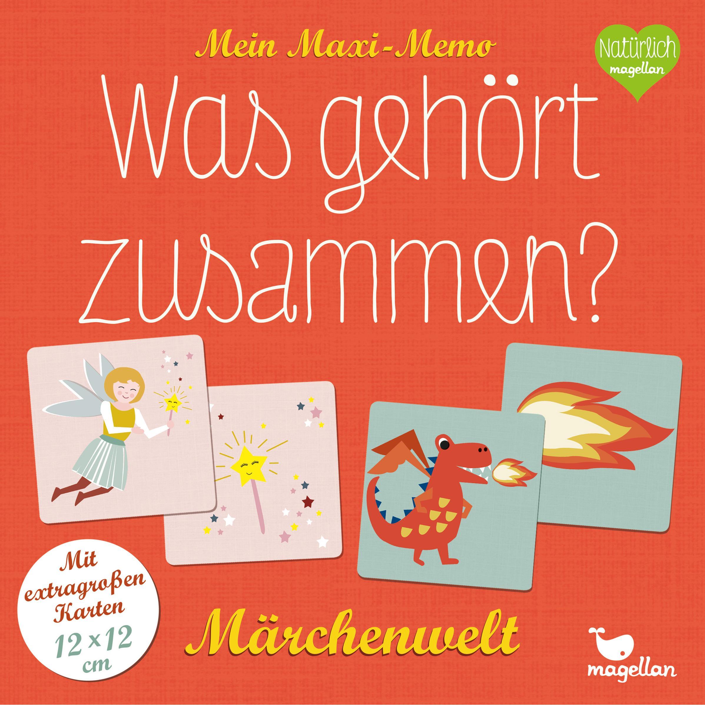 Mein Maxi-Memo - Was gehört zusammen? - Märchenwelt, Kinderbücher von Daniela Merkel