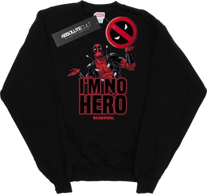Produktbild Deadpool I'm No Hero Sweatshirt (S)