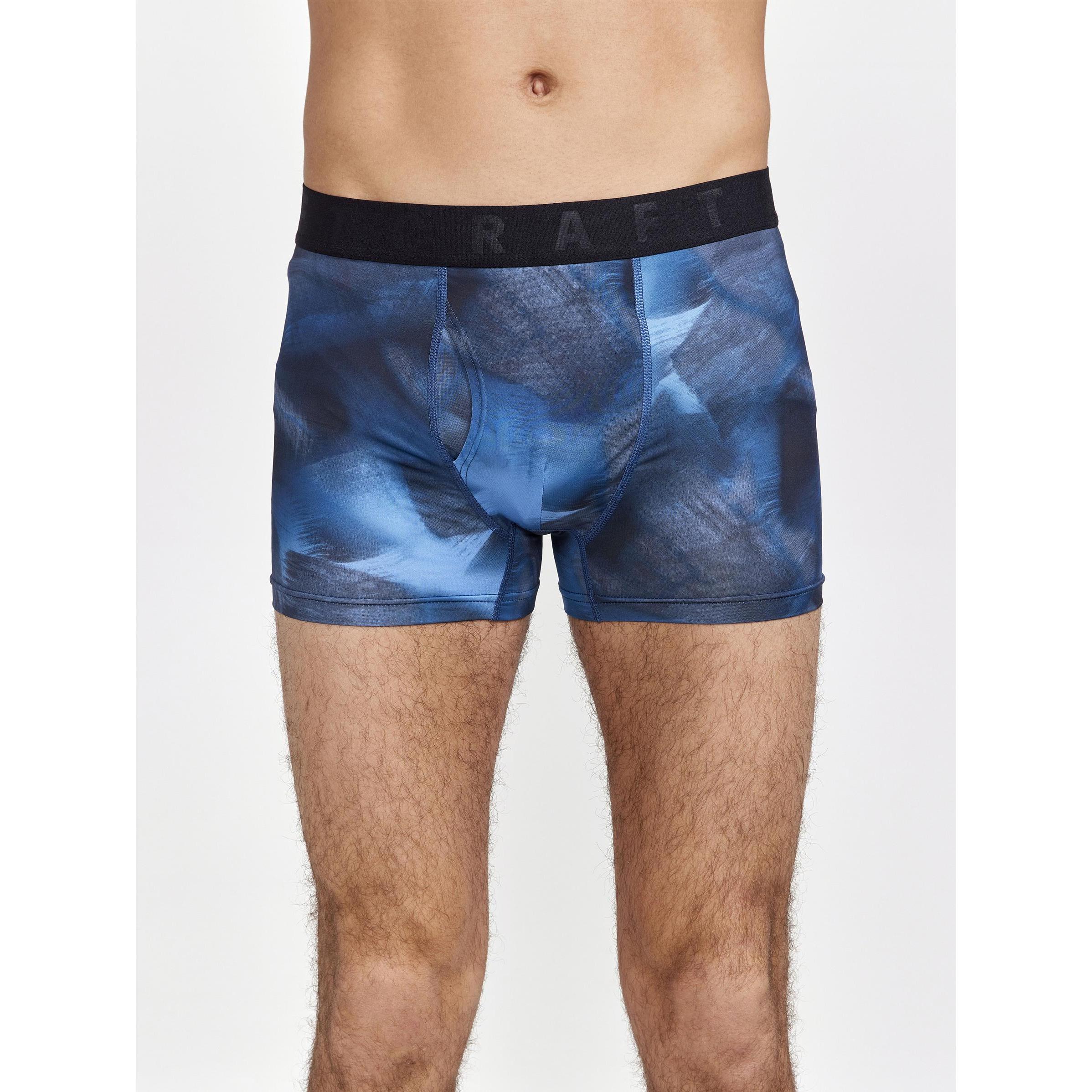 Thumbnail - Craft, Herren, Funktionsunterhose, Core Dry Boxer 3-Inch M Fluid -Multi XL (XL), Blau, XL