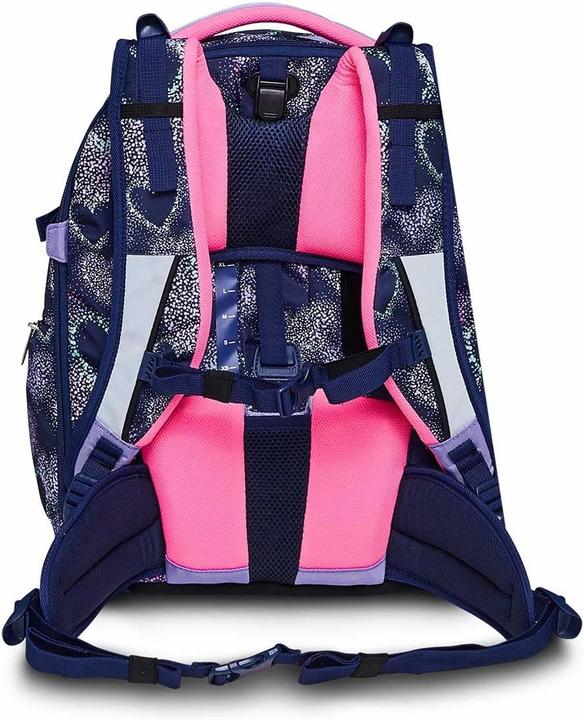 Actual product image Seven Ergonomic Adjustable Dual Backpack with Helmet Holder and Book Support (29 l)