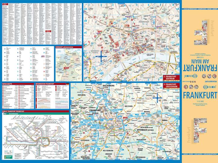Produktbild Frankfurt am Main 1 : 12 000