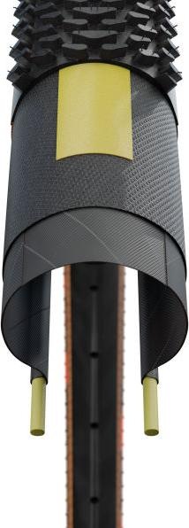 Actual product image Schwalbe G-One R 650Bx45, Evo, Super Race, Folding, transparent-skin (45-584)