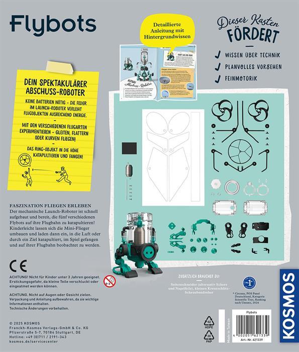 Actual product image Kosmos Flybots