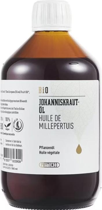 Produktbild Phytomed Johanniskrautöl bio (Körpermilch, 500 ml)
