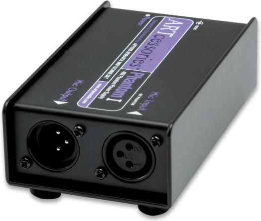 Actual product image ART Audio ART Phantom power supply Phantom I 1-channel 48V with XLR cable