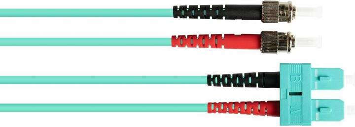 Produktbild Varia SO-32818 - Patchkabel LWL Duplex OM3 (Multimode, 50125) SCST, LSZH, 1m (1 m)