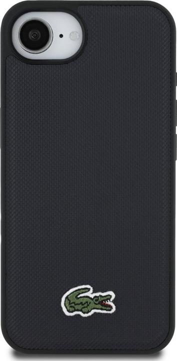 Image du produit Lacoste Case Iconic Petit Pique Woven Logo MagSafe for iPhone 16e navy blue (Apple iPhone 16e, Apple iPhone 17e)