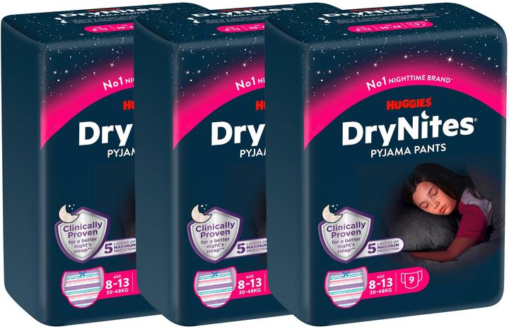 Produktbild Huggies DryNites (Gr. L, 9 Stk.)