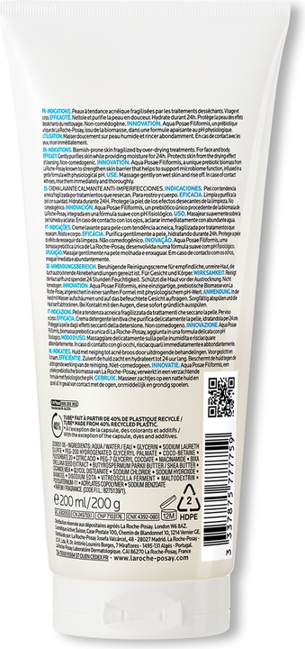 Actual product image La Roche Posay Effaclar H Isobiome Wash Cream Cream (Wash cream, 200 ml)