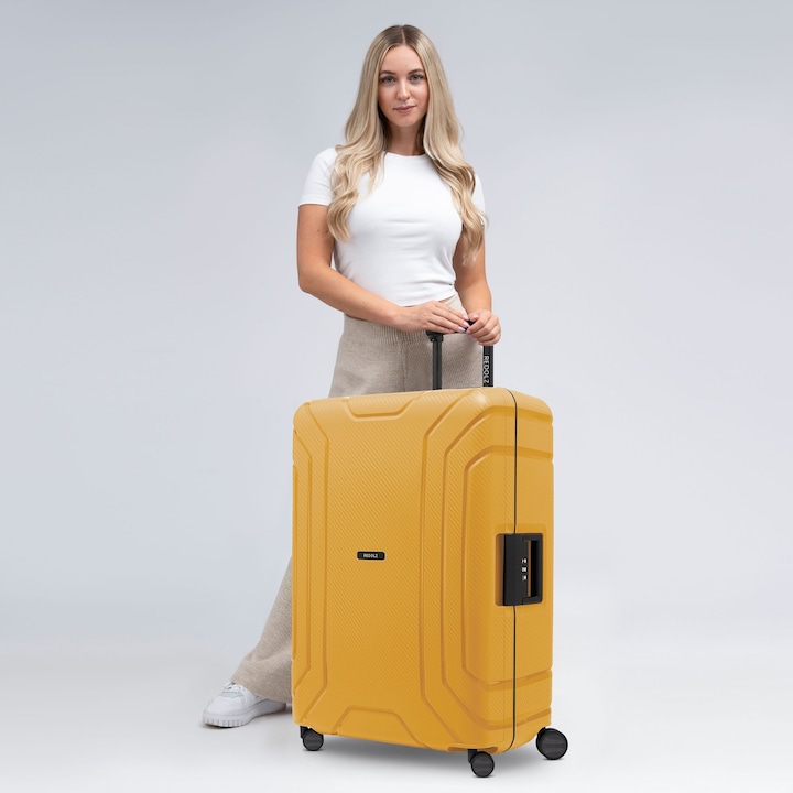 Produktbild Redolz Essentials 15 4-Rollen Trolley 75 cm mit Dreipunkt-Verschluss (100 l, XL (ab 115l))