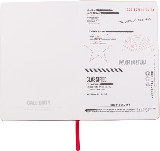 Image du produit Gaya Entertainment Call of Duty : Cold War Notebook "Fly Over" (en anglais)