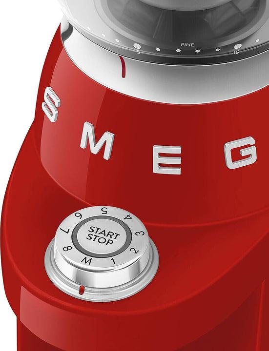 Actual product image Smeg Kaffeemühle 50's Style Rot