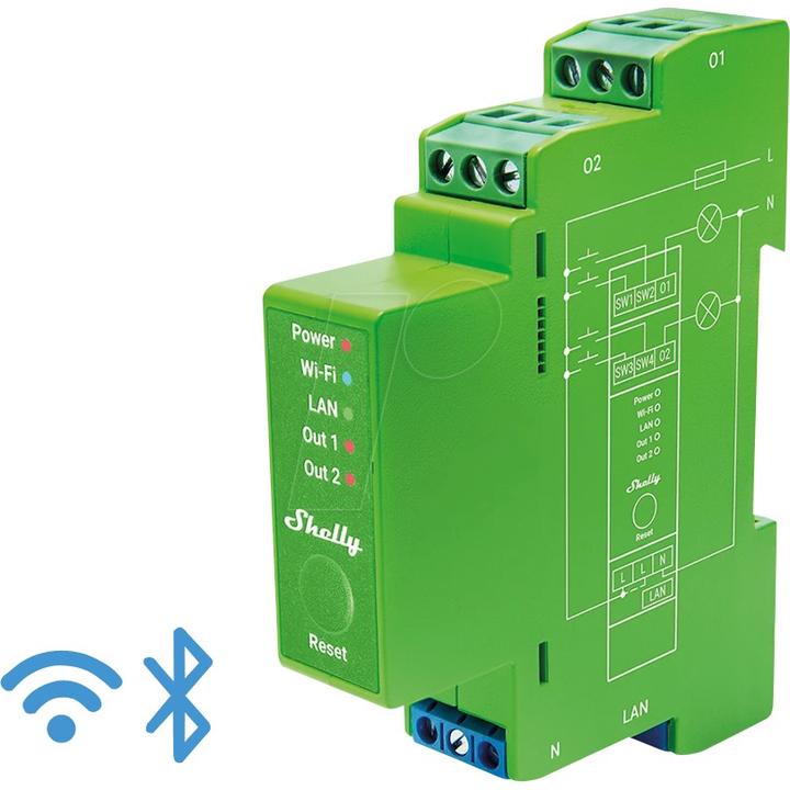 Actual product image Shelly Pro Dimmer 2PM