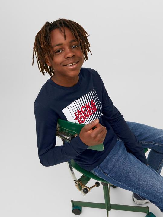 Immagine prodotto Jack & Jones Maniche lunghe con logo per ragazzi (176)