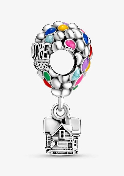 Actual product image Pandora Disney Pixar’s Oben Haus und Ballon (Silver 925, Enamel)