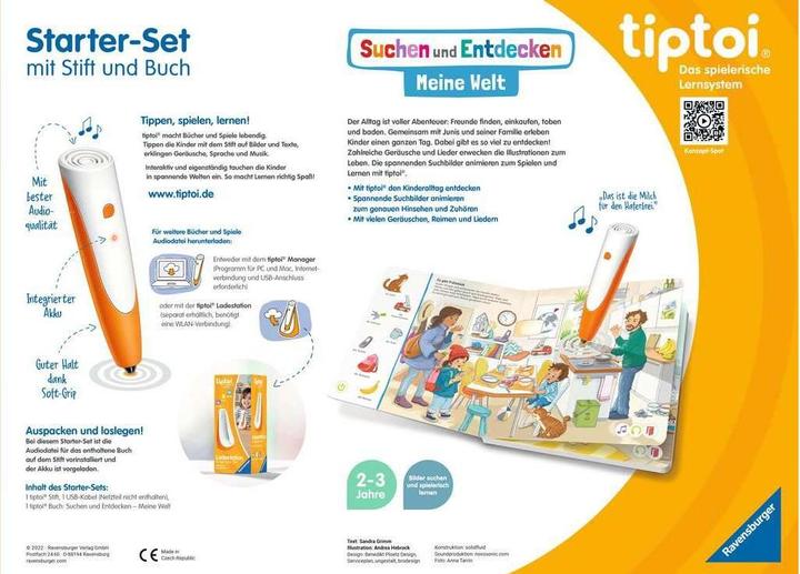 Produktbild tiptoi Starter-Set: Stift und Bilderbuch Meine Welt (Deutsch)
