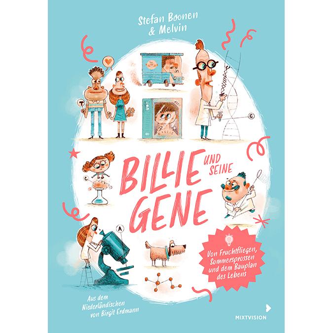 Billie und seine Gene, Kinderbücher von Stefan Boonen
