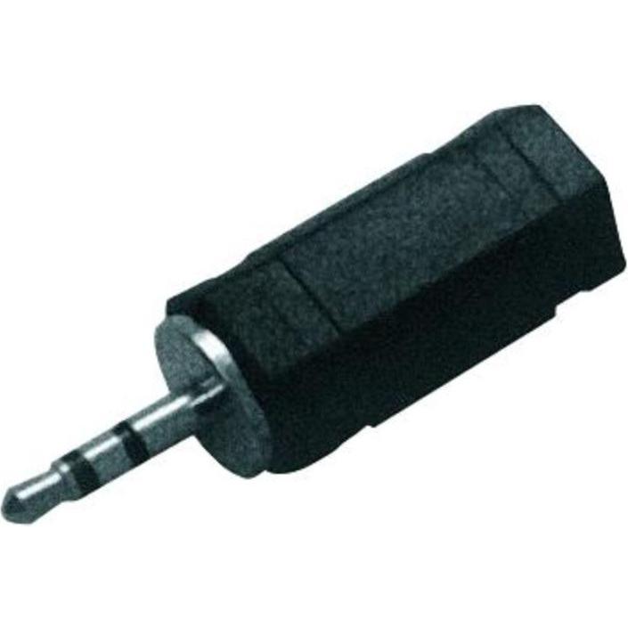 LechPol Adapter AV Jack 2.5mm - Jack 3.5mm czarny (ZLA0280) (Adattatore jack), Adattatore audio, Nero