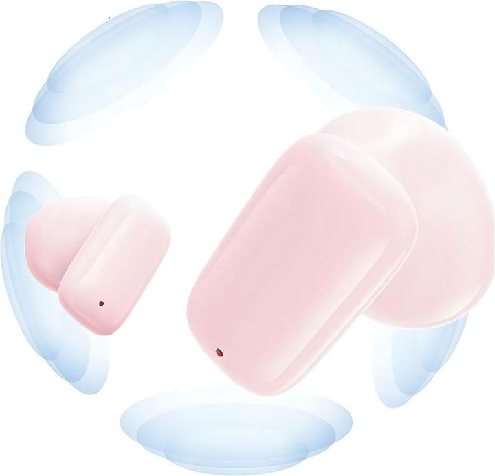 Usams Słuchawki Bluetooth 5.3 TWS TD Series bezprzewodowe zielony/green BHUTD04 (TD22) (5 h, Kabellos)