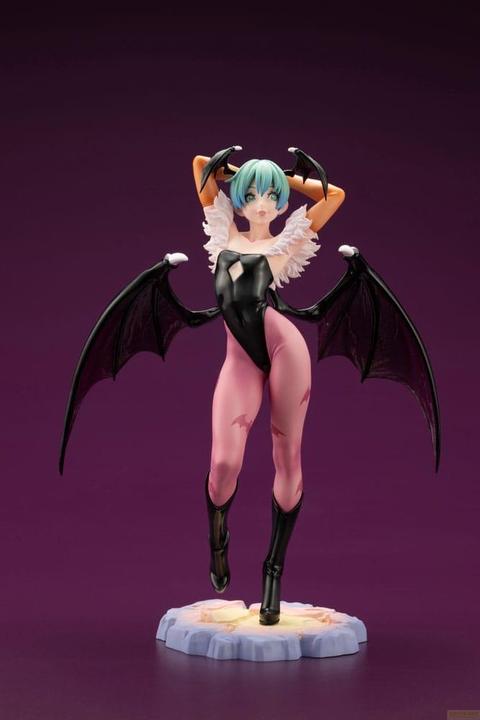 Actual product image Kotobukiya Darkstalkers Bishoujo PVC Statue 1/7 Lilith Limited Edition 22 cm