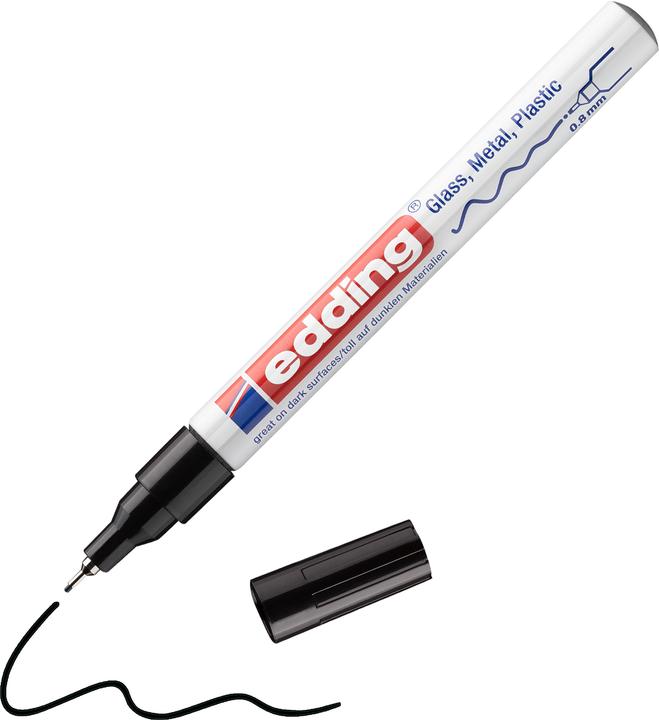 Produktbild Edding 780 Glanzlack Marker (Schwarz, 0.80 mm, 1 x)