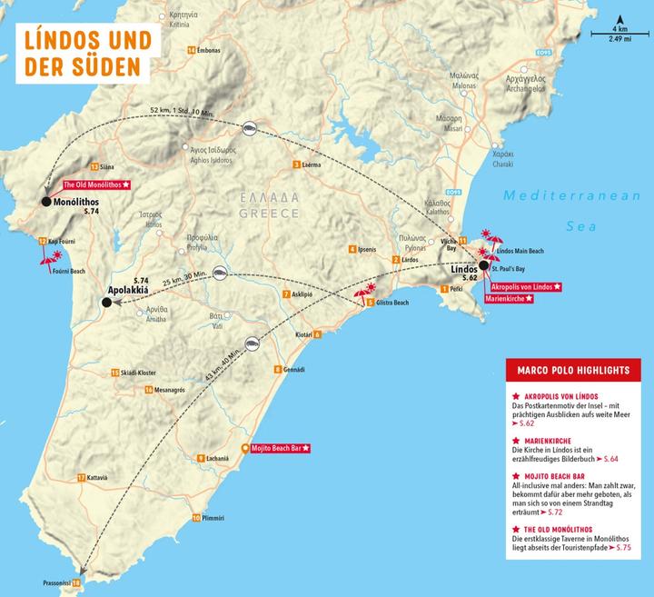 Actual product image Reiseführer Rhodos (German, Klaus Bötig, 2023)