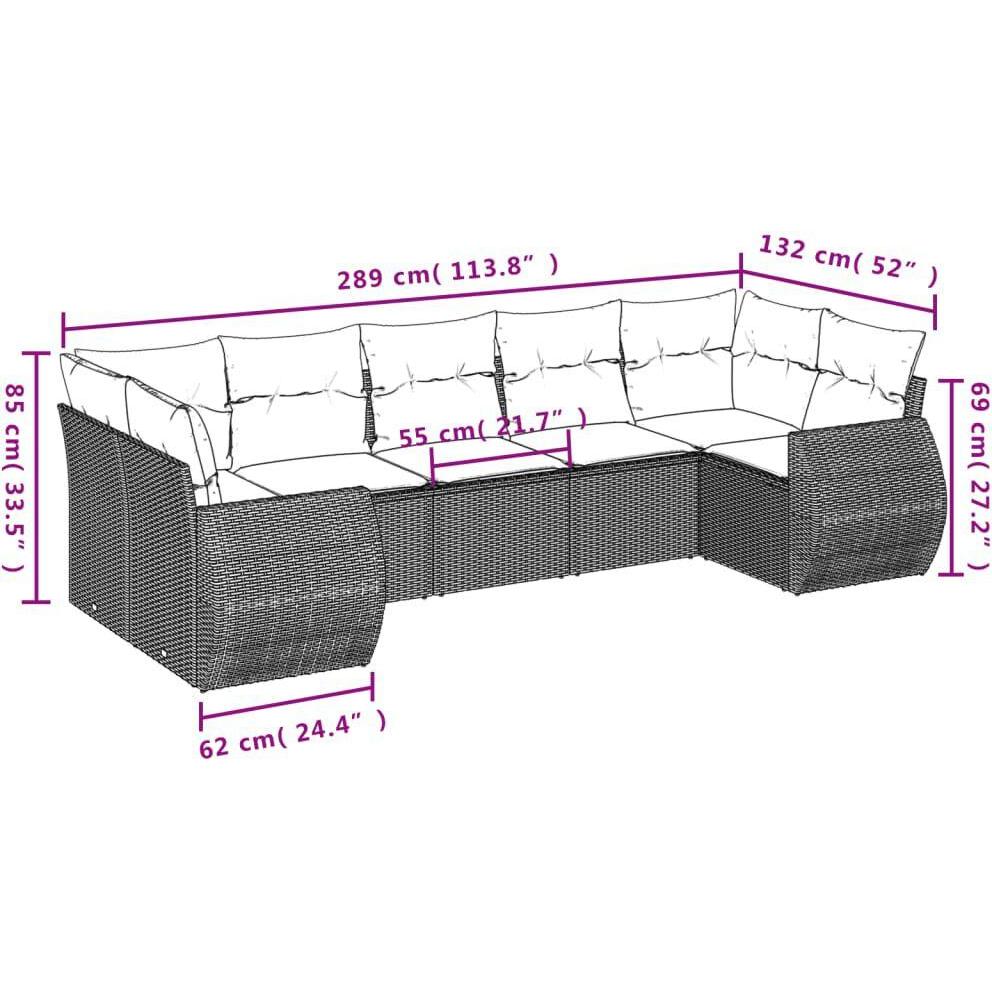 Thumbnail - VidaXL, Gartenlounge, Radiant Ricinus