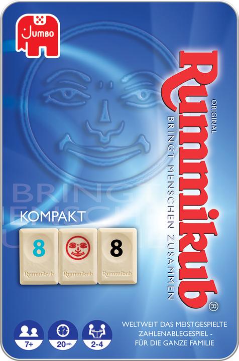 Actual product image Jumbo Rummikub Compact (German)
