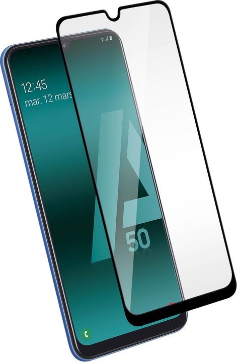 Actual product image Avizar Edge to Edge screen protector, display foil (1 Piece, Samsung Galaxy A30s)