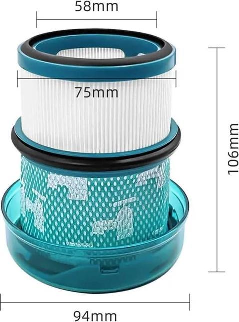 Passend für (Xiaomi Vacuum Cleaner G20 / G20 Max) Vor- & Nachfilter HEPA Ersatzteile Zubehör  6