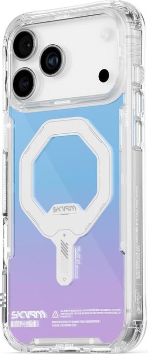 Actual product image Skinarma Myst case for iPhone 17 Pro Max Magnetic Charging hologram (Apple iPhone 17 Pro Max)