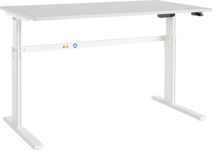 Produktbild Schäfer Shop Select Schreibtisch Moxxo IQ, elektrisch höhenverstellbar, Rechteck, C-Fuss, B 1600 -...
