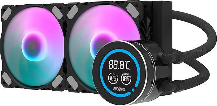 Actual product image Darkflash Tech Darkflash Computer Radiator DN-D240 BLACK (120 mm)