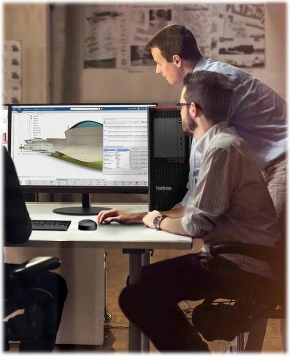 Image du produit Lenovo ThinkStation P620 (1000 Go, 32 Go, AMD Ryzen ThreadRipper PRO 5945WX, RTX A2000)