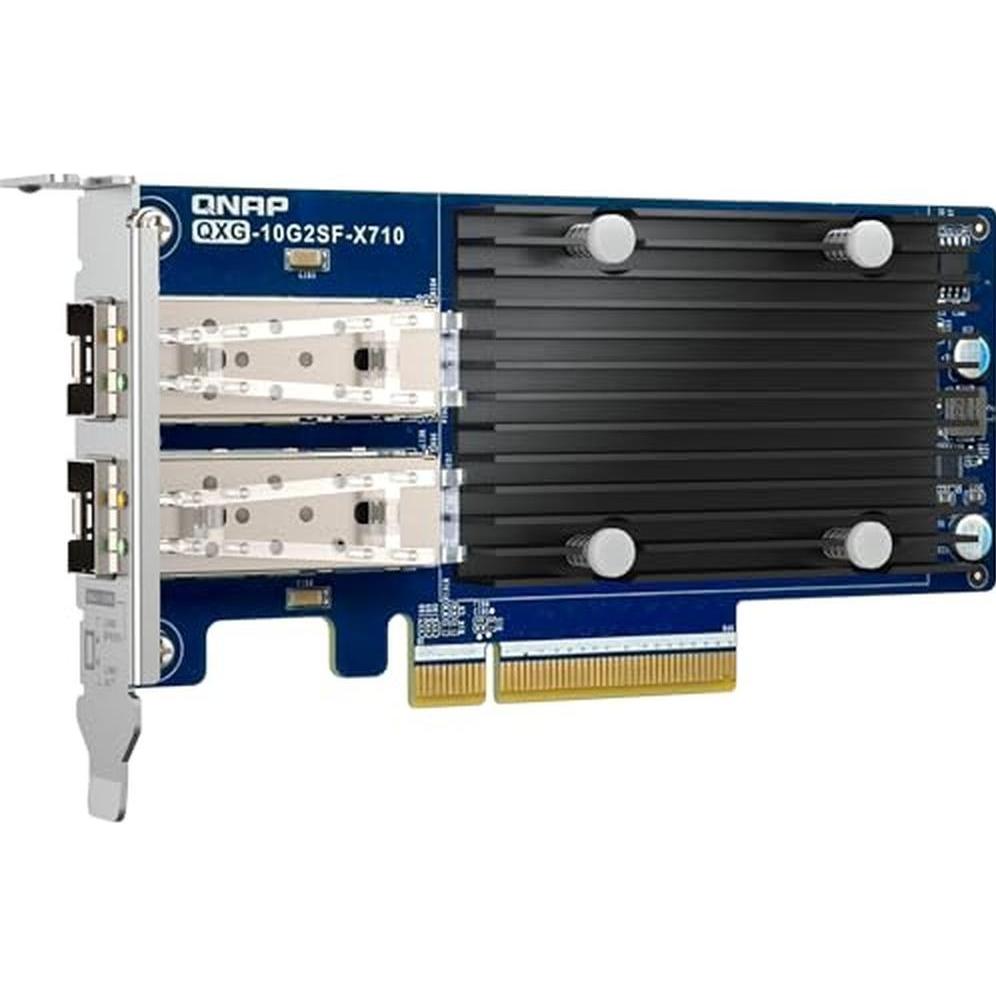 QNAP QXG-10G2SF-X710 (SFP+, PCI Express 3.0 x8), Netzwerkkarte