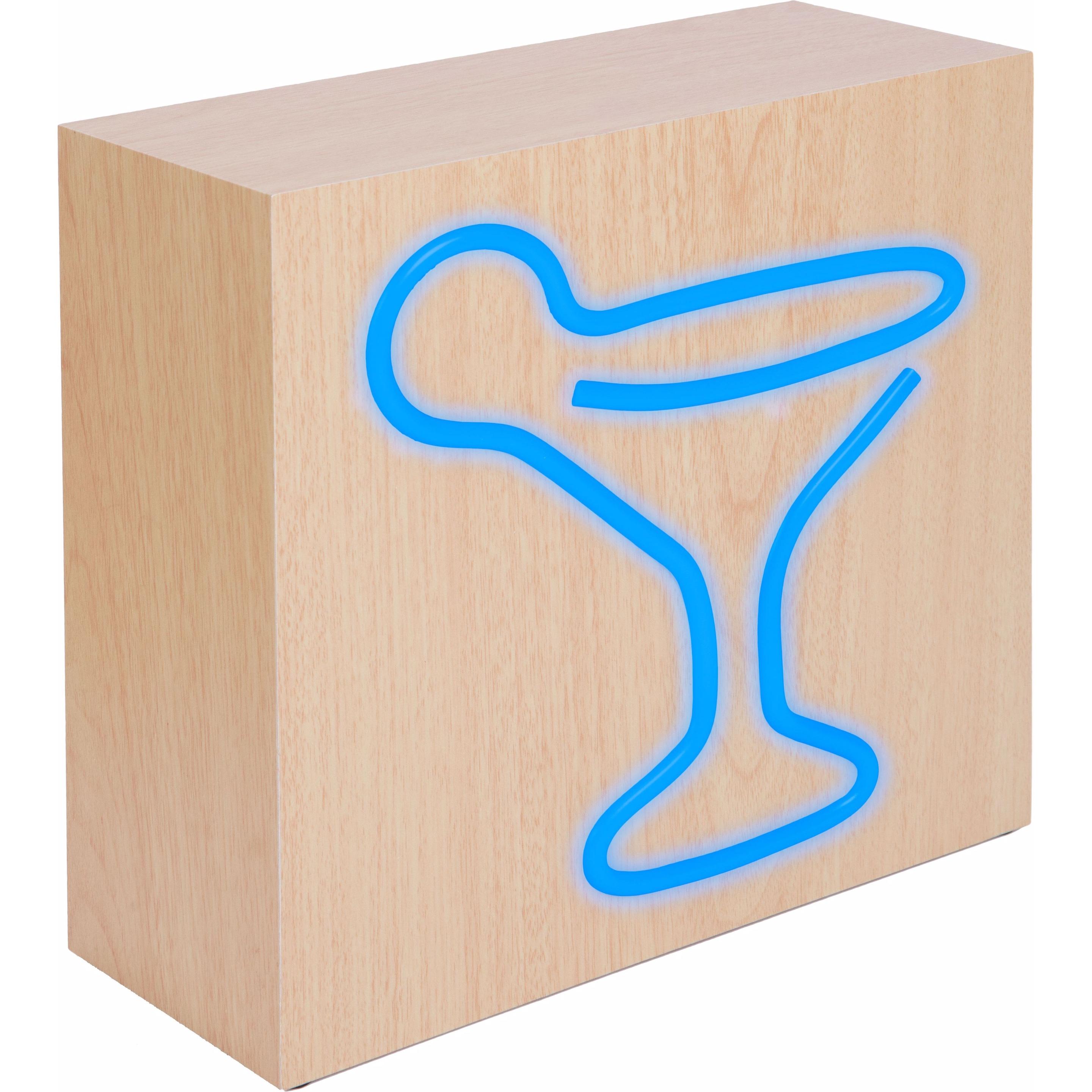 Bigben Induktion Neon Cocktail L (Solarenergie), Bluetooth Lautsprecher, Blau