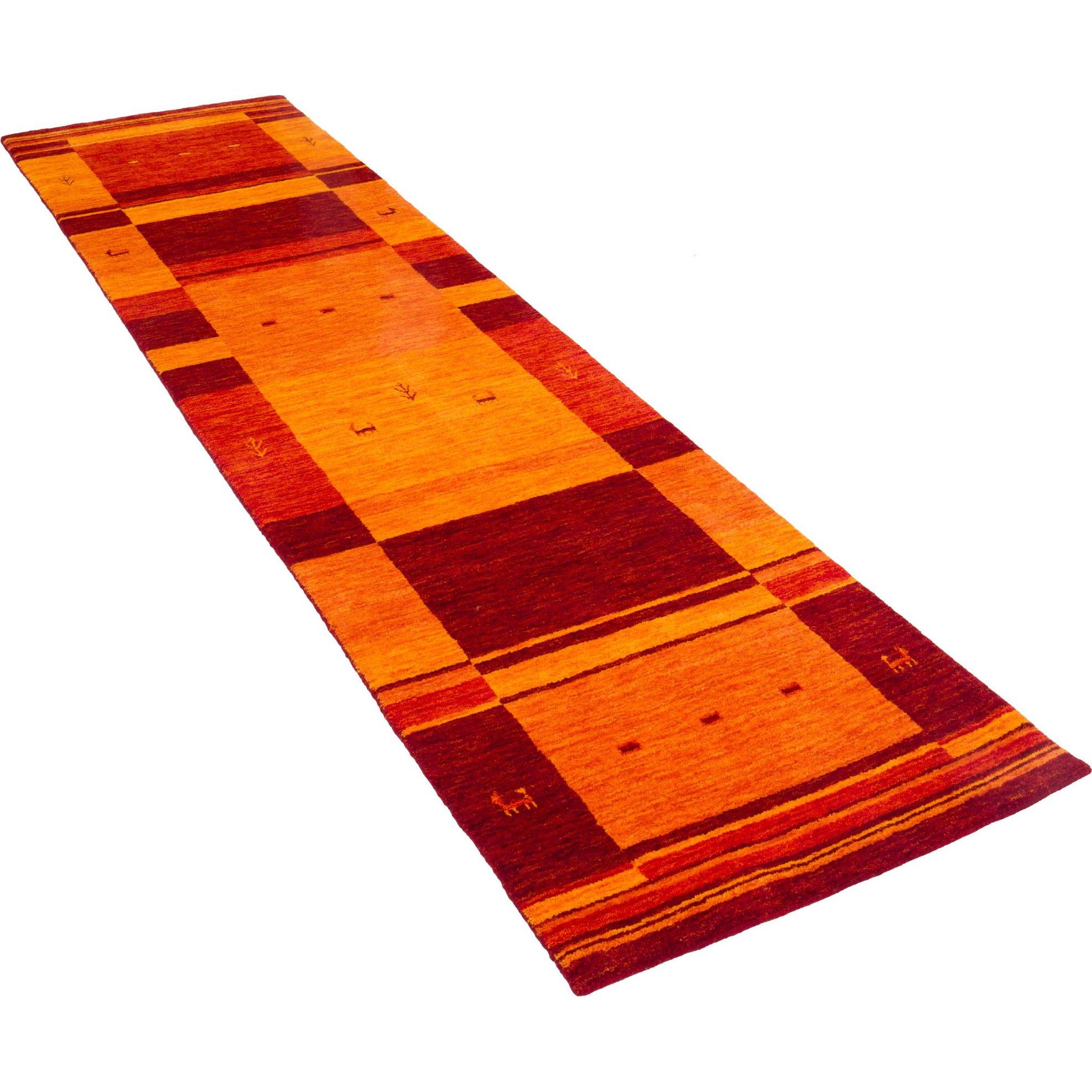 Pergamon, Teppich, Natur Wolle Teppich Gabbeh Esta Läufer (90 x 160 cm)