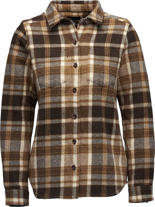 Bark Brown-Off White Plaid