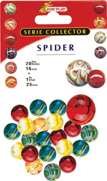 Actual product image Kim'Play 20 BALLS + 1 SPIDER CAP