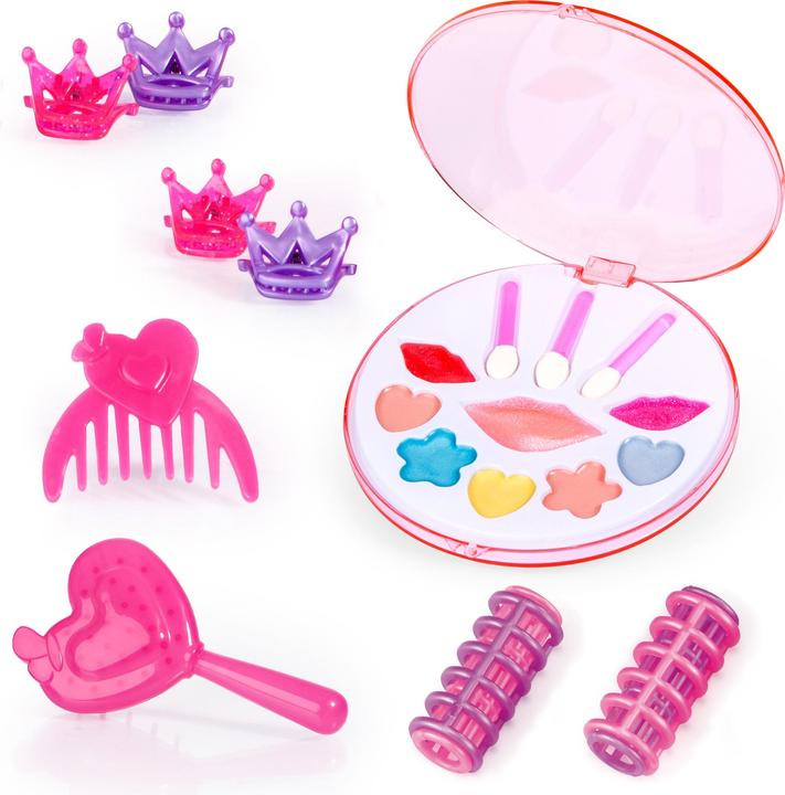 Produktbild Magni Schmink- und Frisierkopf My Lovely Princess blondes Haar 25cm mit Kosmetik