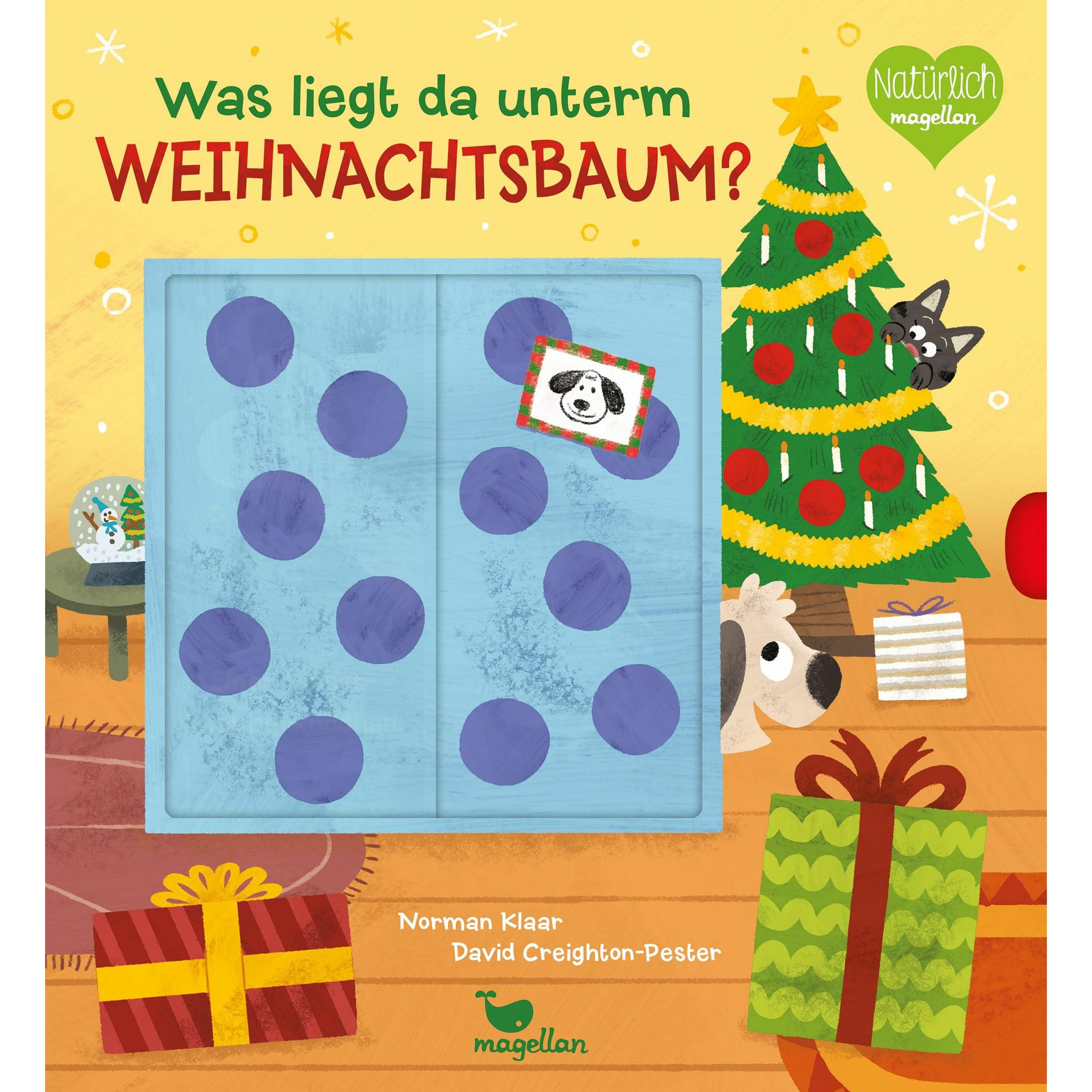 Thumbnail - Klaar:Was liegt da unterm Weihnachtsbau, Kinderbücher von Norman Klaar