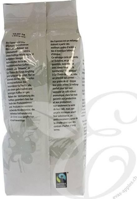 Actual product image Claro Espresso (500 g, Medium roast)