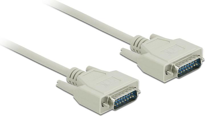 Image du produit Delock Câble de raccordement Seriel DB15 5 m (5 m, VGA)