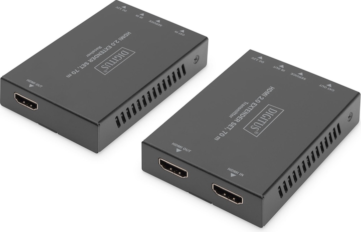 Produktbild Digitus HDMI Extender Set, 4K/60Hz, 70 m (Video Switch)