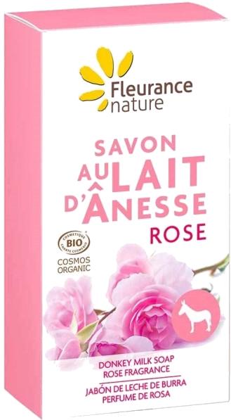 Immagine prodotto Fleurance nature Sapone al latte d'asina con fragranza di rosa (Sapone liquido)