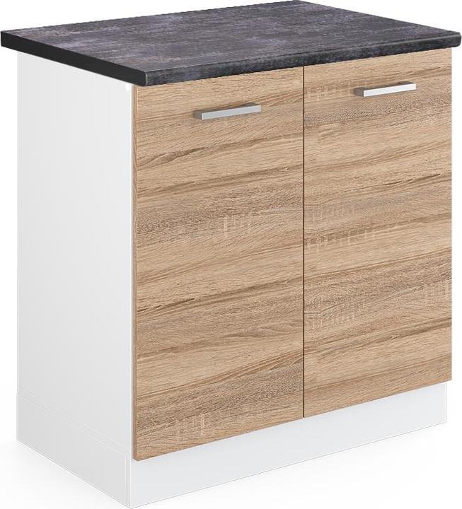 Anthrazit, Sonoma, Sonoma Eiche, Weiss