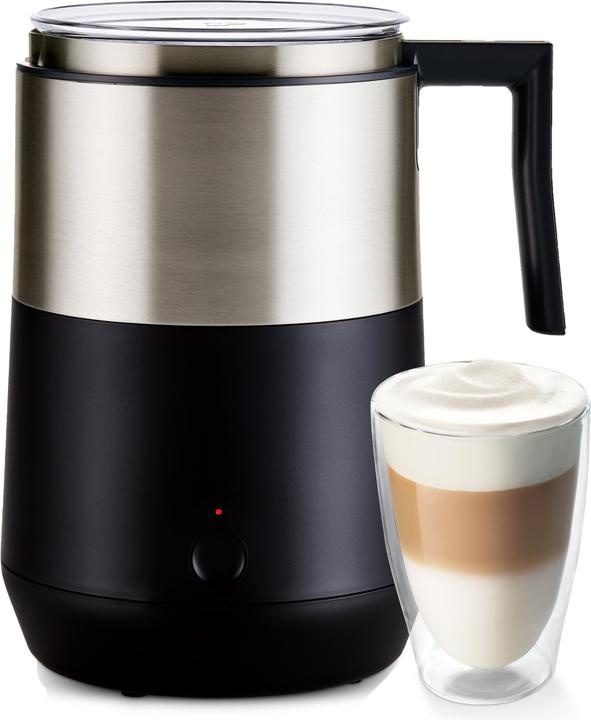 Tchibo Induction milk frother, hot and cold milk foam, black (50 cl)