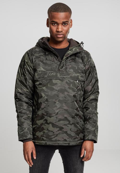 Produktbild Urban Classics Padded Camo Pull Over Jacket (S)