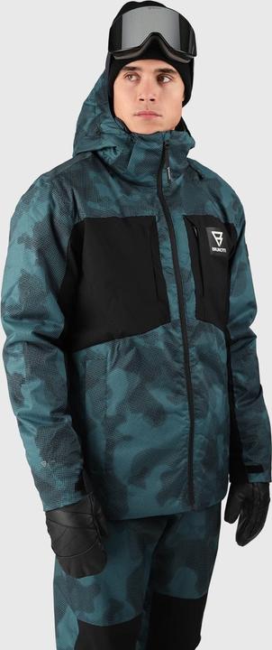 Brunotti Reborn Heren Wintersport Ski Jas - Groen - XXL